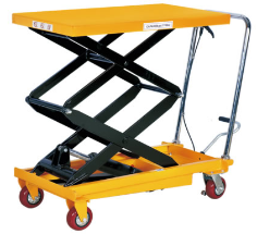 关于手动液压升降平台车升降速度解析